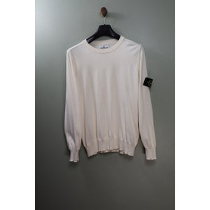 Stone Island Cream Knit Jumper