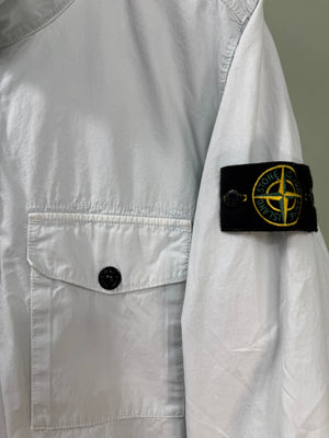 Stone Island Baby Blue Smock Overshirt