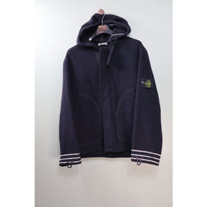 Stone Island Navy Lana Wool Vintage Jacket