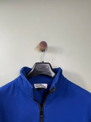 Stone Island Blue 1/4 Zip Jumper