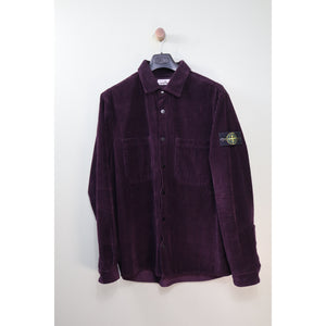 Stone Island Midnight Purple Corduroy Overshirt