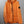 Stone Island Orange Supima Cotton Twill Jacket