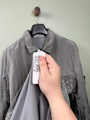 Stone Island Grey Nylon Metal Jacket