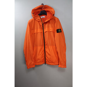 Stone Island Orange Crinkle Reps Jacket