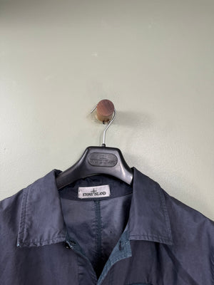 Stone Island Navy Aggressive Gommato Jacket