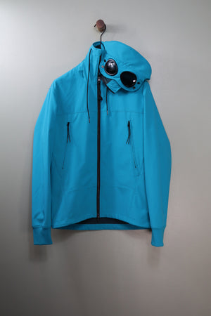 C.P. Company Aqua Blue Soft Shell Jacket