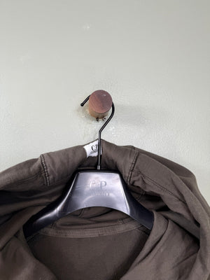 C.P. Company Khaki Zipped Hoodie
