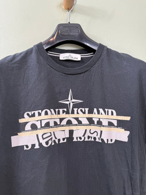 Stone Island Black T-Shirt