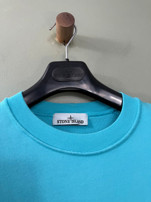 Stone Island Aqua Blue Jumper