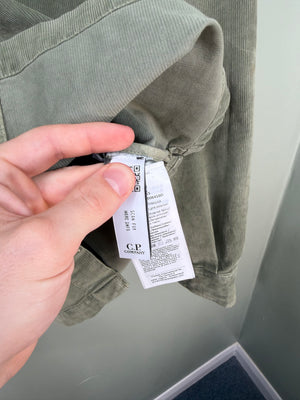 C.P. Company Green Corduroy Overshirt