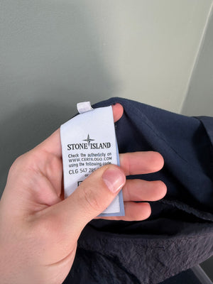 Stone Island Navy Nylon Metal Overshirt