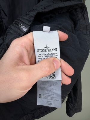 Stone Island Black Crinkle Reps Jacket
