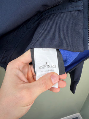 Stone Island Navy Soft Shell Jacket
