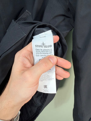 Stone Island Black Ghost Tank Shield Down Jacket