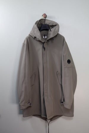 C.P. Company Green Soft Shell Parka Jacket