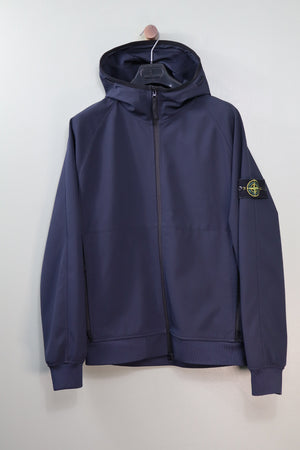 Stone Island Navy Soft Shell Jacket