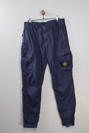 Stone Island Navy RE-T Cargo Bottoms