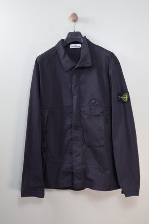 Stone Island Black Heavyweight Overshirt