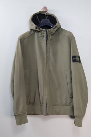 Stone Island Green Soft Shell Jacket