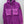 Stone Island Purple Teddy Fleece Zipped Hoodie
