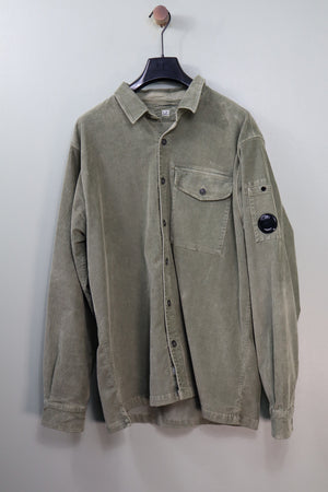 C.P. Company Green Corduroy Overshirt