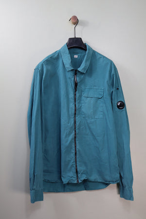 C.P. Company Petrol Green Overshirt