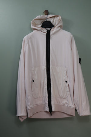 Stone Island Light Pink Comfort Tech Composite Reversible Jacket