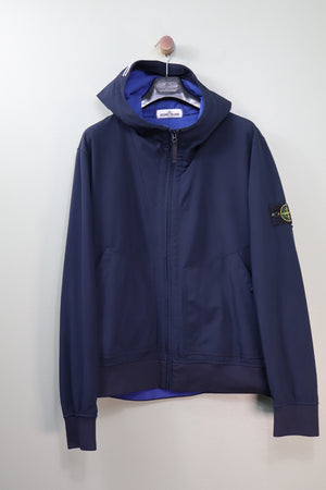 Stone Island Navy Soft Shell Jacket
