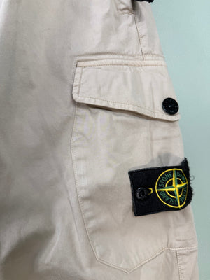 Stone Island Beige Cargo Bottoms