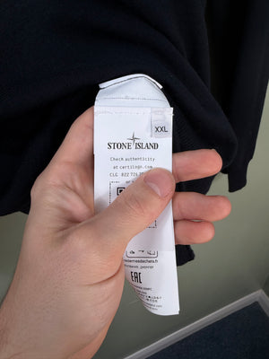 Stone Island Navy Ghost Knit Jumper