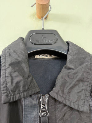 Stone Island Black Nylon Metal Overshirt