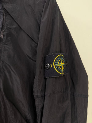 Stone Island Black Nylon Metal Overshirt