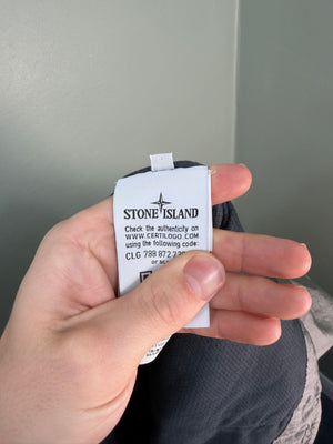 Stone Island Grey Nylon Metal Rip Stop Overshirt