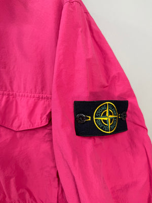 Stone Island Pink Naslan Hooded Overshirt