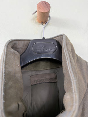 Stone Island Khaki Ghost SW 3L Down Jacket