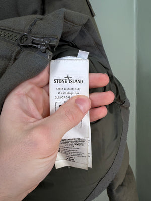 Stone Island Khaki Ghost SW 3L Down Jacket