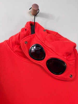 C.P. Company X Adidas Red Goggle Hoodie