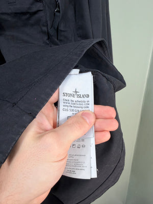 Stone Island Black Heavyweight Overshirt