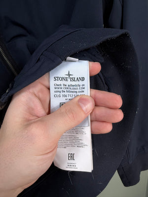 Stone Island Navy Soft Shell Jacket