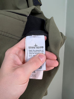 Stone Island Green Soft Shell Jacket