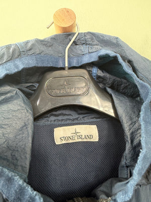 Stone Island Blue Nylon Metal Watro Jacket