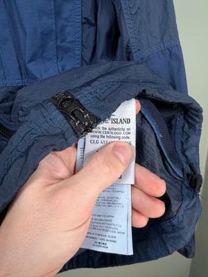 Stone Island Blue Nylon Metal Watro Jacket