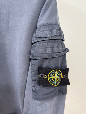 Stone Island Dark Grey Pocket Jumper