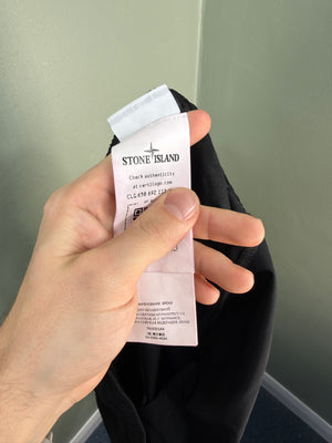 Stone Island Black RE-T Marina Cargo Bottoms