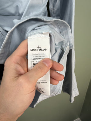 Stone Island Ice Blue Overshirt