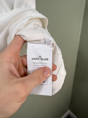 Stone Island White T-Shirt