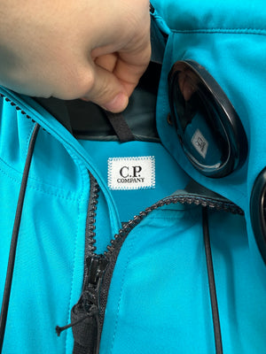 C.P. Company Aqua Blue Soft Shell Jacket
