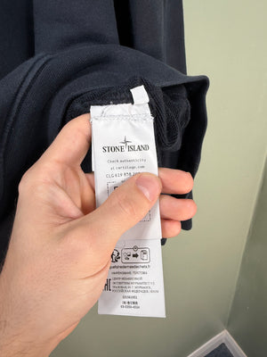 Stone Island Navy 1/4 Zip Jumper