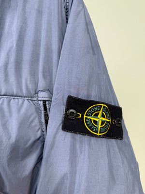 Stone Island Blue Crinkle Reps Jacket
