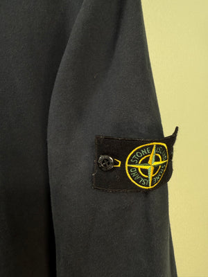 Stone Island Navy 1/4 Zip Jumper